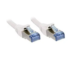 Tinklo Kabelis - LINDY Cat.6A S/FTP LSZH Tinklo Kabelis, RJ45, M/M, 500MHz, 0.5 m, Baltas