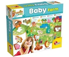 Lisciani Lavinamoji dėlionė BABY FARM 70x50cm