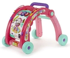 Little Tikes Vaikštynė „Trys viename“, rožinis