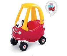 Paspiriama mašinėlė Little Tikes Cozy Coupe, raudonas (612060E5)