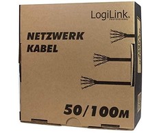 LogiLink U/UTP kabelis CQ2100U kat.6 varinis, laidas, 100 m