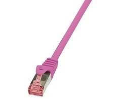 LOGILINK CQ2059S LOGILINK – Patchcord Cat.6 S/FTP PIMF PrimeLine 2,00m rožinė
