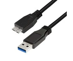 LOGILINK CU0026 LOGILINK – duomenų kabelis USB A / B-Micro 3.0 1m