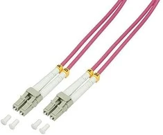 LogiLink światłowód OM4 LC/UPC - LC/UPC 50.0m violetinė
