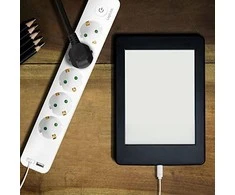 LogiLink 5 gniazd 1.5m balta | 2 x USB