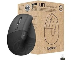 Pelė LOGITECH LIFT verslui LEFT - GRAPHITE / Juodas - EMEA