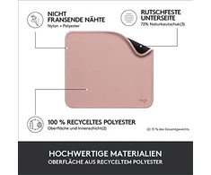 Pelės kilimėlis Logitech Studio Series, Rožinė spalva