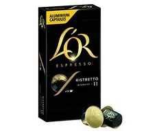 Kavos kapsulės L'OR Ristretto, 10x52g