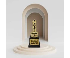Thumbs Up Mad Monkey - TROFEUM 'World's Biggest Dick'