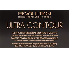 Makeup revolution "Revolution Make Up Ultra Contour Palette" Veido kontūravimo paletė 12,8g