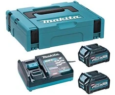 Makita Akumuliatorių ir kroviklio komplektas XGT® 191J81-6 XGT® • 40Vmax • 2vnt 2.5Ah • DC40RA