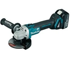 Makita DGA506RTJ Akumuliatorinis kampinis šlifuoklis, 18 V, ø125mm, 2X5,0Ah, 8500 min-1, MAKPACK