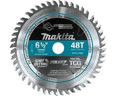 Makita T.C.T. pjūklas SPECIALIZED 165X2X20mm 5° T48 B-56801 T.C.T • 165 x20 mm • T48 • 5° • Corian'ui