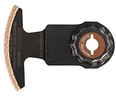 Makita Multitool HM segmentiniai ašmenys B-66494 Starlock Max • 50G • TC / HM RIFF • MAM009 • cemento skiediniui, plytelių glaistui, stiklo pluoštui pašalinti