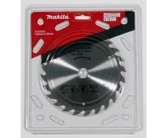 Makita T.C.T. pjūklas 165X2X20mm 20° T24 D-03333 T.C.T • 165 x20 mm • T24 • 20° • Medienai