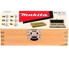 Makita Frezų rinkinys 6Vnt., 8mm cangei D-53540