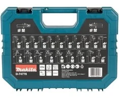 Makita 22 vnt. frezų rinkinys, įvairios paskirties D-74778