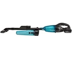 Makita DCL180SFCB Akumuliatorinis dulkių siurblys, 18V, 1x3.0Ah, DC18SD, juodos spalvos, komplekte cikloninis priedas.