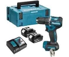 Makita DDF487RTJ Akumuliatorinis gręžtuvas 18V, 2x 5,0 Ah Li-ion, 40/23NM, BL-motor, MAKPACK