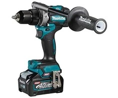 Makita DF001GM201 Akumuliatorinis gręžtuvas-suktuvas XGT, 140/68Nm, bešepetėlinis variklis, 13mm metalinis griebtuvas, 2X4,0Ah, greitasis kroviklis; MAKPAC lagaminas