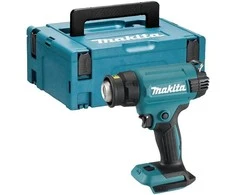 Makita DHG181ZJ LXT KARŠTO ORO FENAS 18V, Reguliuojama temperatūra - 550C°, 120/200 l/min, Be akumuliatorių ir kroviklio!, MAKPACK