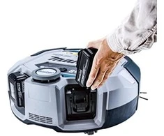 Makita DRC300Z Akumuliatorinis Robotų dulkių siurblys 2x18 V Li-ion, Be akumuliatorių ir kroviklio!