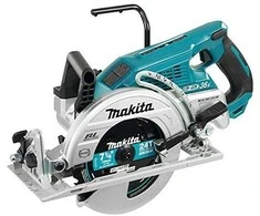 Makita DRS780Z Akumuliatorinis diskinis pjūklas, 2x18V, 65 mm, ø185x30mm, Be akumuliatorių ir kroviklio!