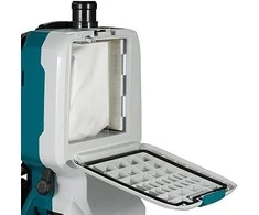 Makita DVC660Z Akumuliatorinis (kuprinė) dulkių siurblys 2x18 V Li-ion, komplektuojama be akumuliatorių ir kroviklio!