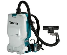 Makita DVC660Z Akumuliatorinis (kuprinė) dulkių siurblys 2x18 V Li-ion, komplektuojama be akumuliatorių ir kroviklio!