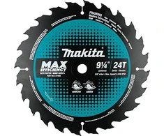 Makita T.C.T. pjūklas EFFICUT 235X2.2X30mm 20° T24 E-01909 T.C.T • 235 x30 mm • T24 • 20° • Medienai