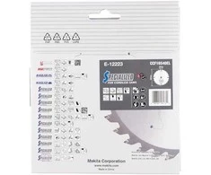Makita T.C.T. pjūklas 165X1.5X20mm 15° T40 EFFICUT klijuotoms plokštėms E-12223