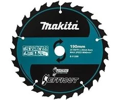 Makita E-11140 T.C.T. pjūklas 190X20X1,85mm 10° T25 EFFICUT
