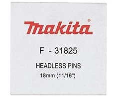 Makita Smeigės 0,6X18MM, Plienas P18, 10.000 Vnt. F-31825 Smeigės 0,6X18MM, Plienas P18, 10.000 Vnt. BPT350, BPT351, AF500HP