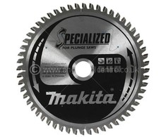 Makita T.C.T. pjūklas SPECIALIZED 165X2.4X20mm 5° T48 B-10344 T.C.T • 165 x20 mm • T48 • 5° • Corian'ui