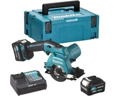 Makita HS301DSMJ Akumuliatorinis diskinis pjūklas, 12V MAX, 2x 4,0 Ah, 25,5 mm, ø85mm, MAKPACK