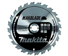 Makita T.C.T. pjūklas MAKBLADE 190X2.2X20mm 5° T48 B-08953 T.C.T • 190 x20 mm • T48 • 5° • Medienai