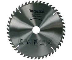 Makita T.C.T. pjūklas 235X2.4X30mm 15° T60 D-09640 T.C.T • 235 x30 mm • T60 • 15° • Medienai