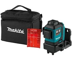 Makita Akumuliatorinis 360° CXT® lazerinis nivelyras SK700D 12Vmax • Raudono spindulio • 25 m