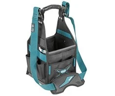 Makita E-05480 Surtvirtintas 4-jų skyrių, universalus, atviras keturkampis krepšys įrankiams.