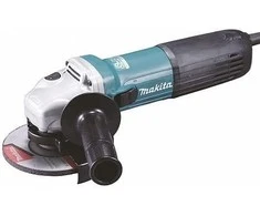Makita GA5040RF01 Kampinis šlifuoklis, 1100 W, 125 mm, SJS², antivibracinė šoninė rankena, super flanšas, AVT,ANTI RESTART FUNCTION