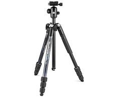 Manfrotto aliuminio trikojis su rutuline galvute, 160 cm, 4 sekcijų, MKELMII4BK-BH