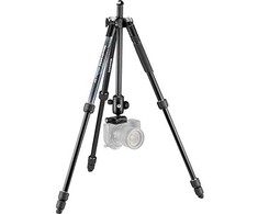 Manfrotto aliuminio trikojis su rutuline galvute, 160 cm, 4 sekcijų, MKELMII4BK-BH