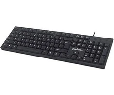 Manhattan Products Manhattan 179324 USB klaviatūra juoda
