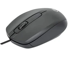 Pelė Manhattan MANHATTAN Comfort II Optinė USB-Pelė juoda
