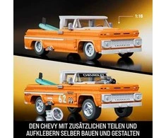 MATTEL BRICK SHOP HOT WHEELS konstruktorius – Elite Chevy (JFT20)