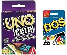 Mattel UNO žaidimas su dvipusėmis kortomis, GDR44