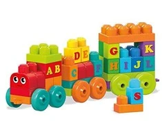 Žaislinis traukinys Mega Bloks DXH35 (60 detalių)