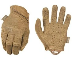 Mechanix Wear Pirštinės MECHANIX SPECIALTY VENT, su skylutėmis ventiliacijai, Coyote XXL dydis. Velcro, dirbtinė 0.6mm oda.touchscreen technologija