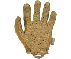 Mechanix Wear Pirštinės Mechanix SPECIALTY VENT, su skylutėmis ventiliacijai, Coyote M dydis. Velcro, dirbtinė 0.6mm oda.touchscreen technologija