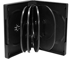 MediaRange MediaRange BOX35-10 CD dėklai DVD dėklas 10 Juodas diskų